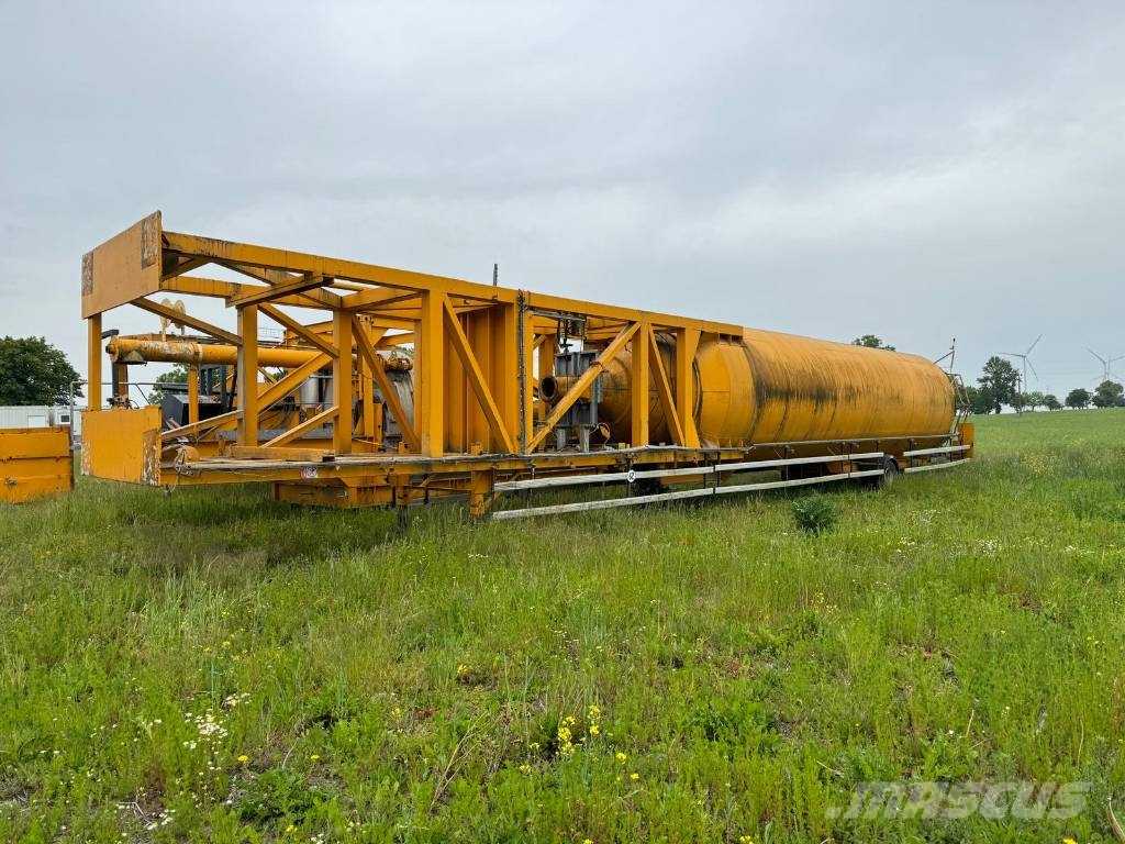 Ermont Mobile Asphalt Beton concrete Batching plant Plantass dosificadoras de concreto
