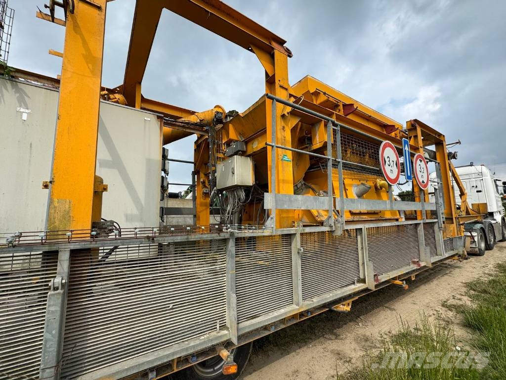 Ermont Mobile Asphalt Beton concrete Batching plant Plantass dosificadoras de concreto