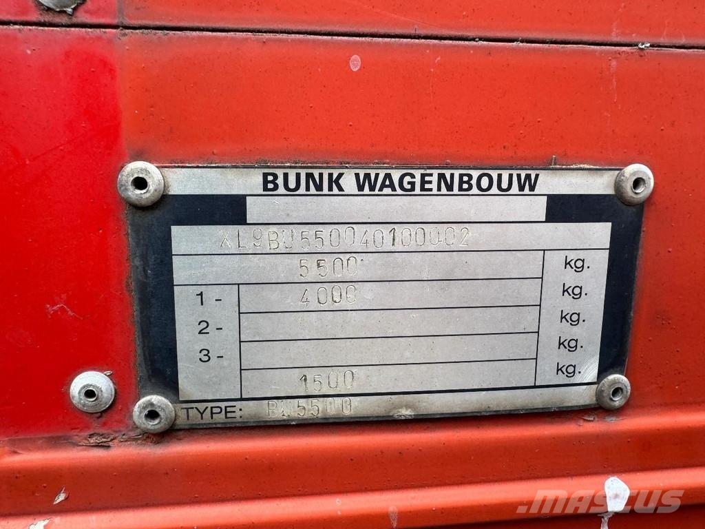 Iveco Daily 40C17 + 1-axle BUNK TRAILER - BOX 6,99 METER Muu
