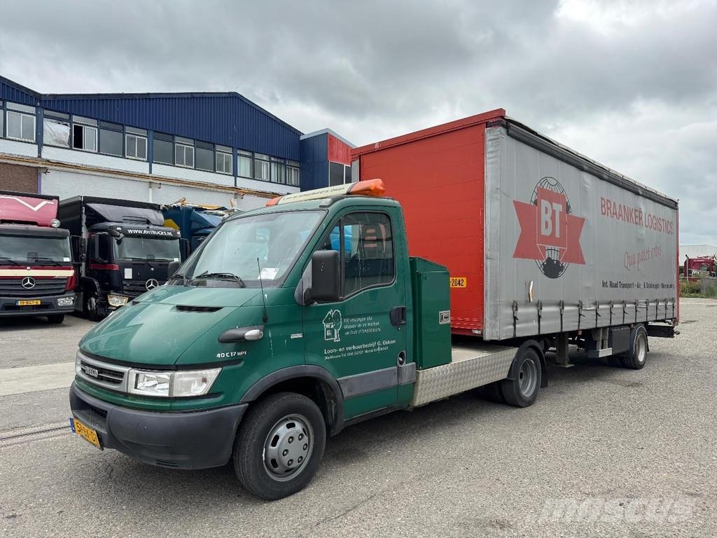 Iveco Daily 40C17 + 1-axle BUNK TRAILER - BOX 6,99 METER Muu