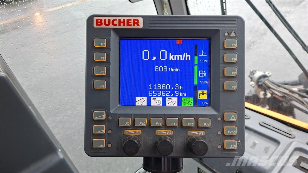 Bucher CITYCAT 2020 - 40 + SYPAČ BUCHER TRACON R + SIMED Stavebnictví - ostatní