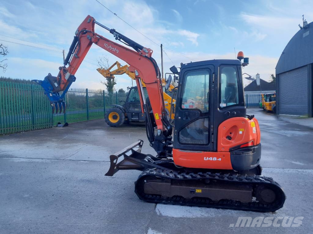 Kubota U 48-4 Mini bagri <7t