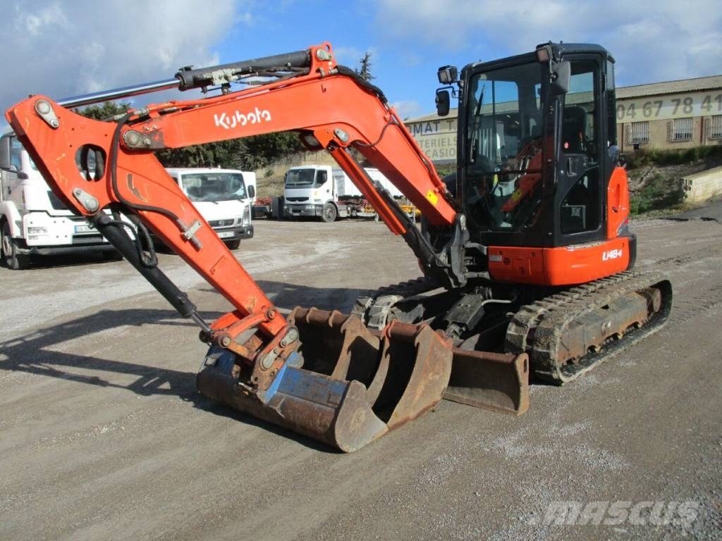 Kubota U 48-4 Mini ekskavatörler, 7 tona dek