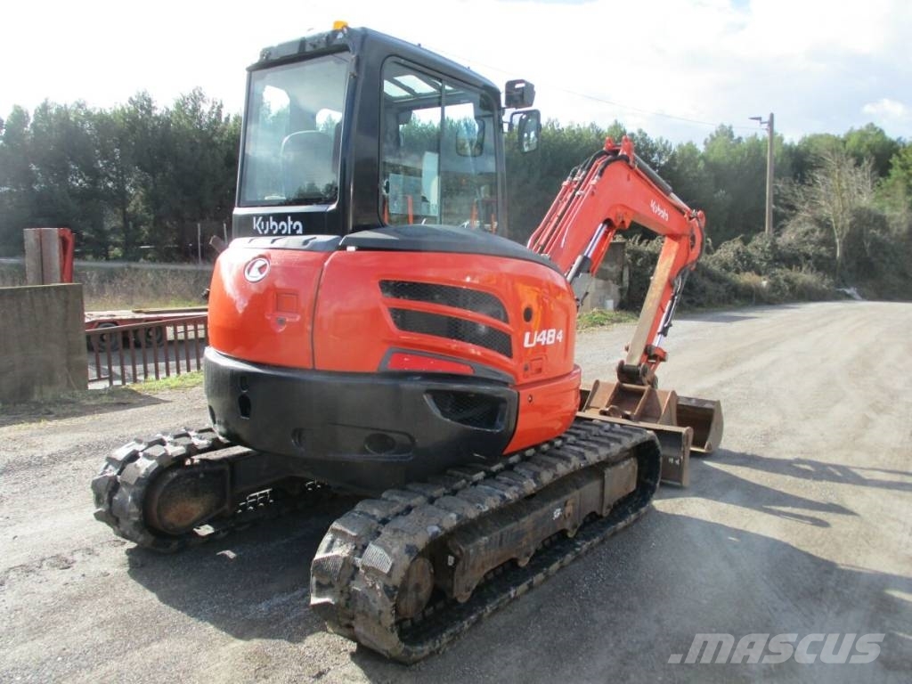 Kubota U 48-4 Mini ekskavatörler, 7 tona dek