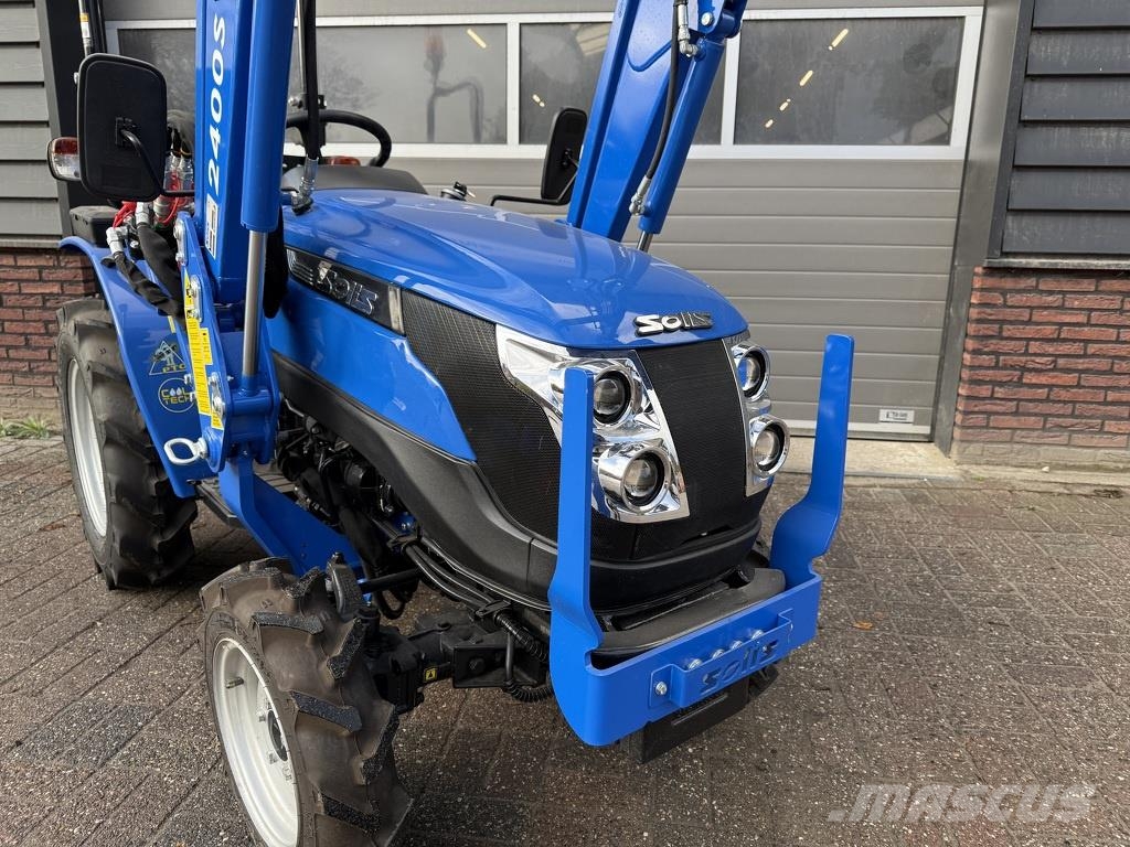 Solis 20 4WD minitractor agribanden met frontlader / voo Traktori
