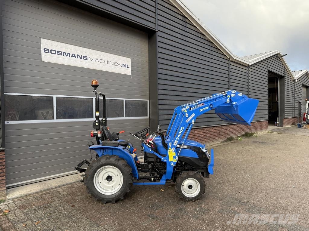 Solis 20 4WD minitractor agribanden met frontlader / voo Traktori