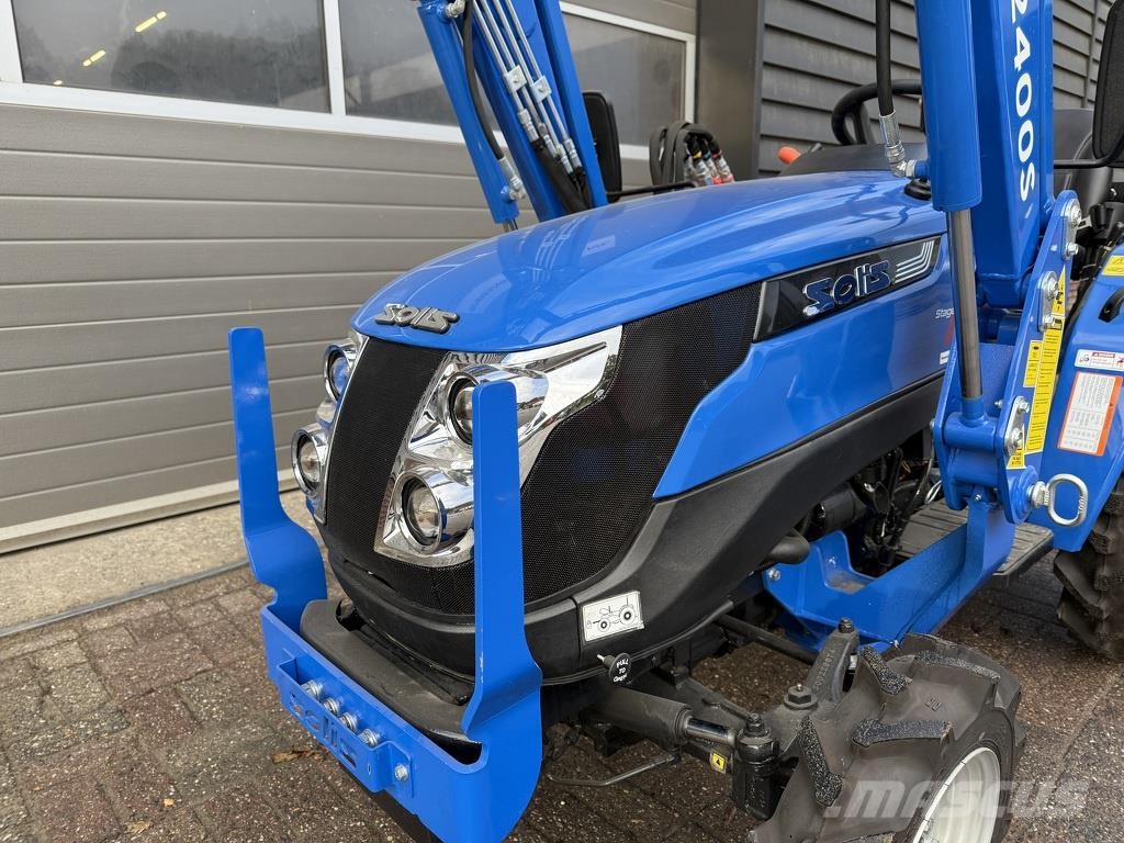 Solis 20 4WD minitractor agribanden met frontlader / voo Traktori