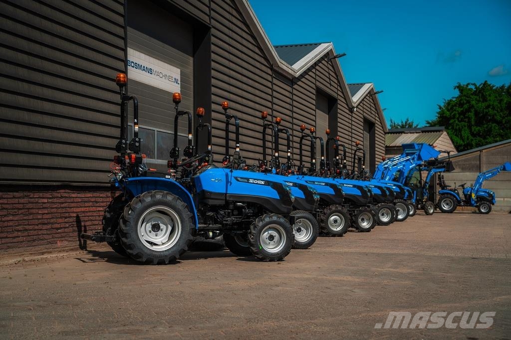 Solis 20 4WD minitractor agribanden met frontlader / voo Traktori