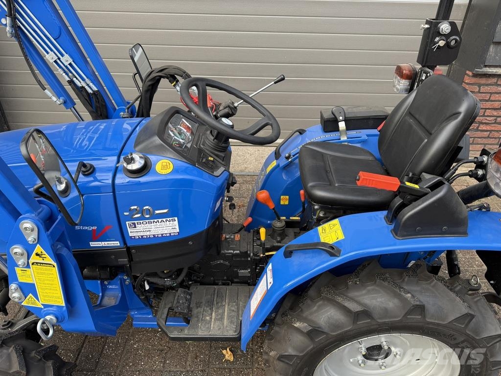 Solis 20 4WD minitractor agribanden met frontlader / voo Traktori