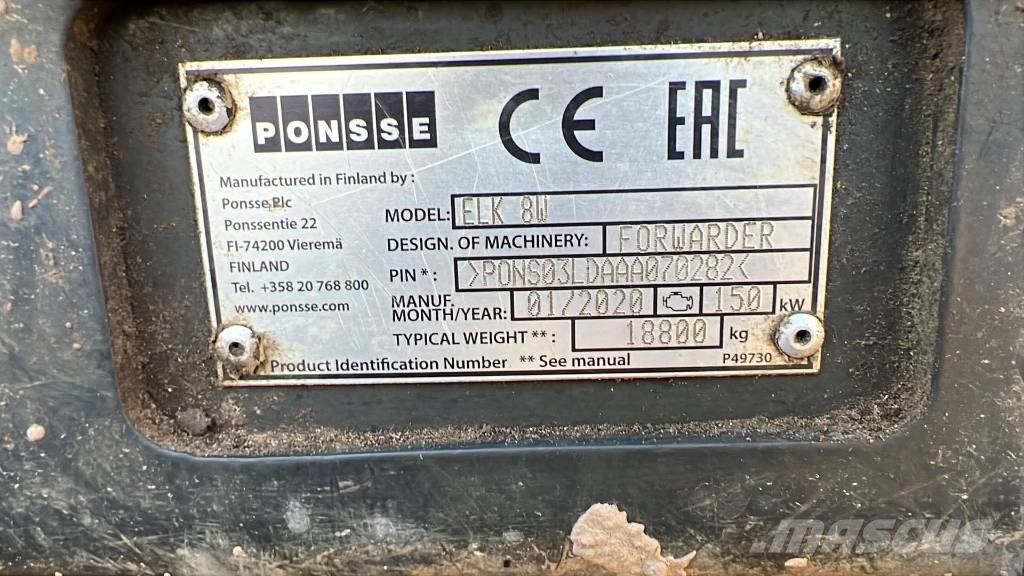 Ponsse Elk Forwarders