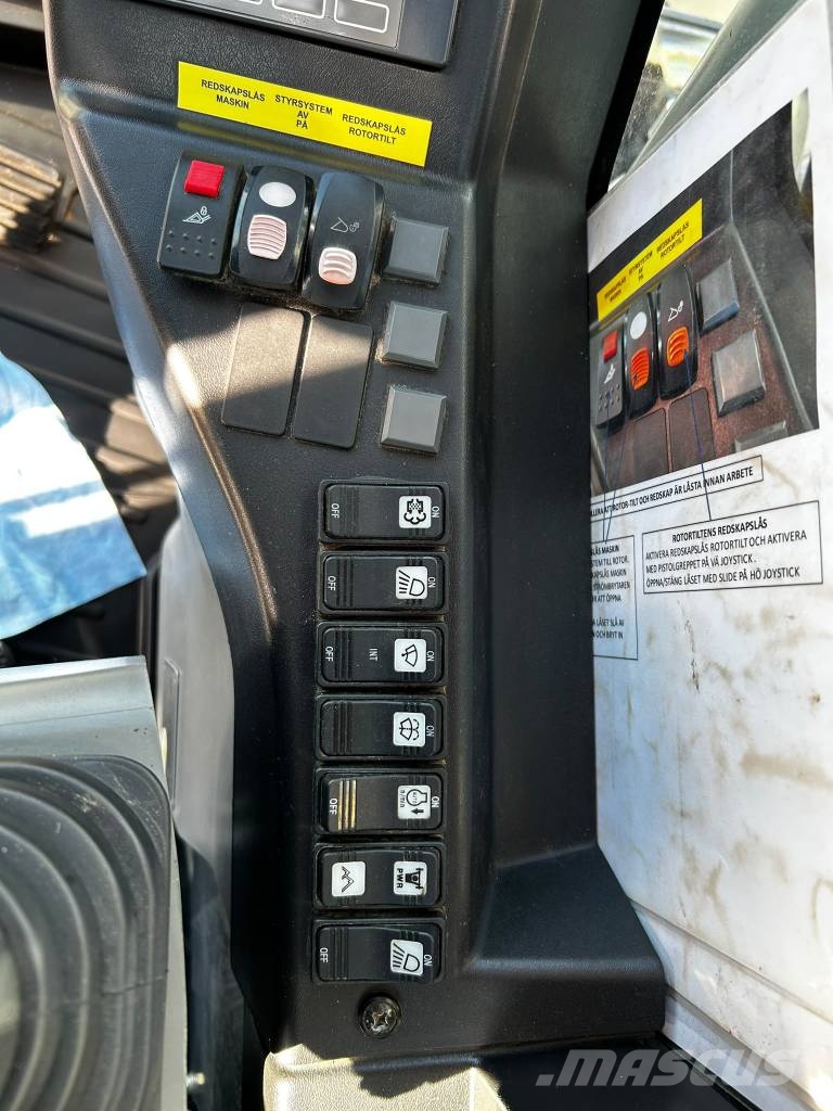 Takeuchi TB 2150 R / Pyörittäjä, Pihdit, Rasvari, Lämmitin Telakaivukoneet