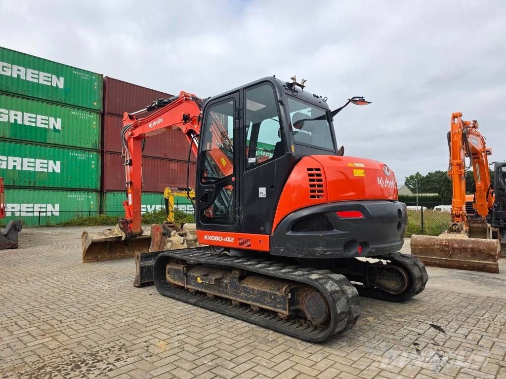Kubota KX080-4a2 Midigraafmachines 7t - 12t