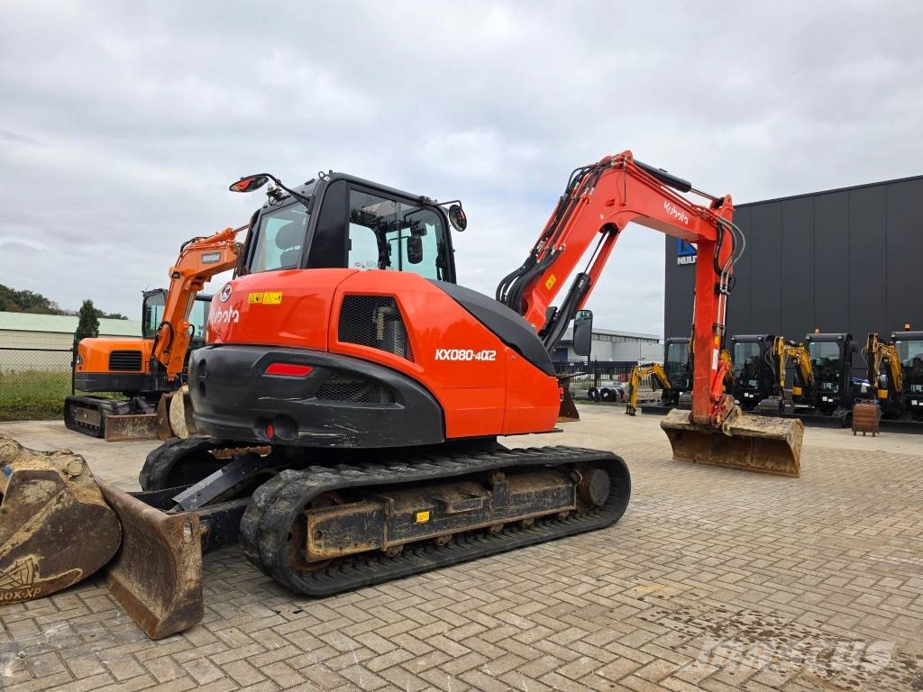 Kubota KX080-4a2 Midigraafmachines 7t - 12t