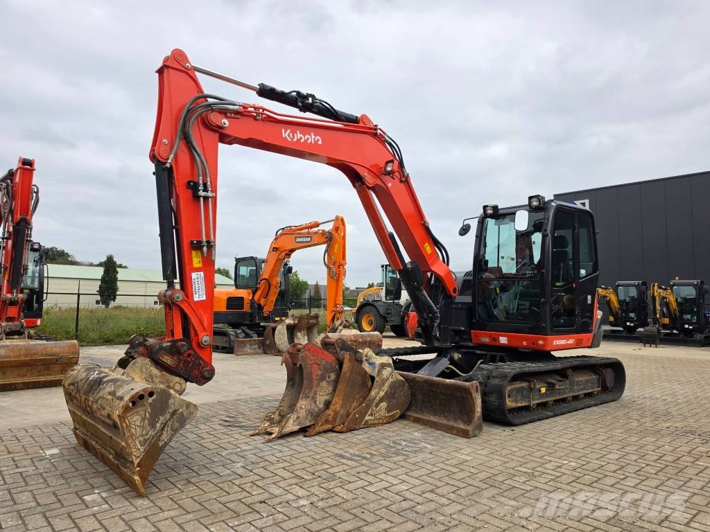 Kubota KX080-4a2 Midigraafmachines 7t - 12t