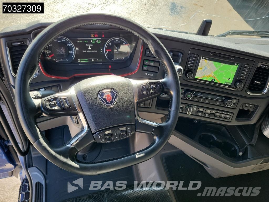 Scania R650 6X4 Retarder Hydraulic Full-Air Leder ACC Nav 中古トラクターヘッド | トレーラーヘッド