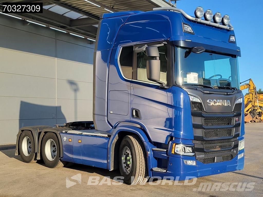 Scania R650 6X4 Retarder Hydraulic Full-Air Leder ACC Nav Sattelzugmaschinen