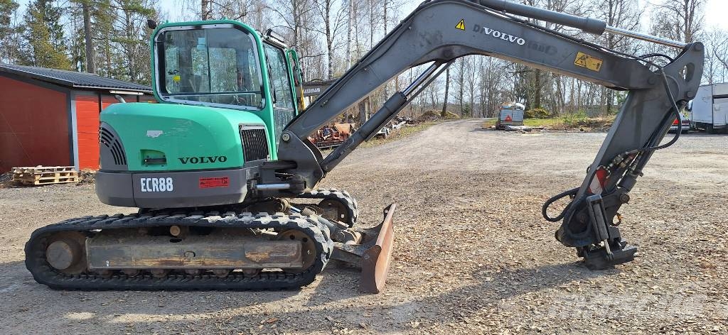 Volvo ECR 88 Vikšriniai ekskavatoriai