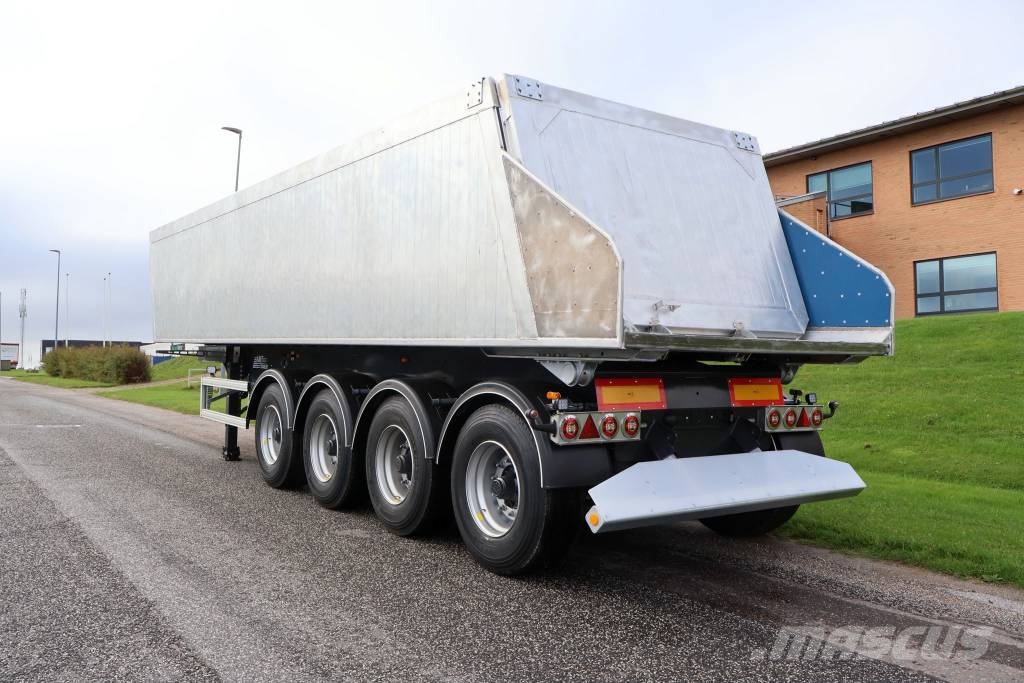 AMT TGL400 4 akslet letvægts tiptrailer Kallur-poolhaagised