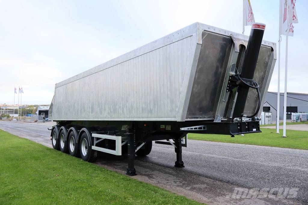 AMT TGL400 4 akslet letvægts tiptrailer Kallur-poolhaagised