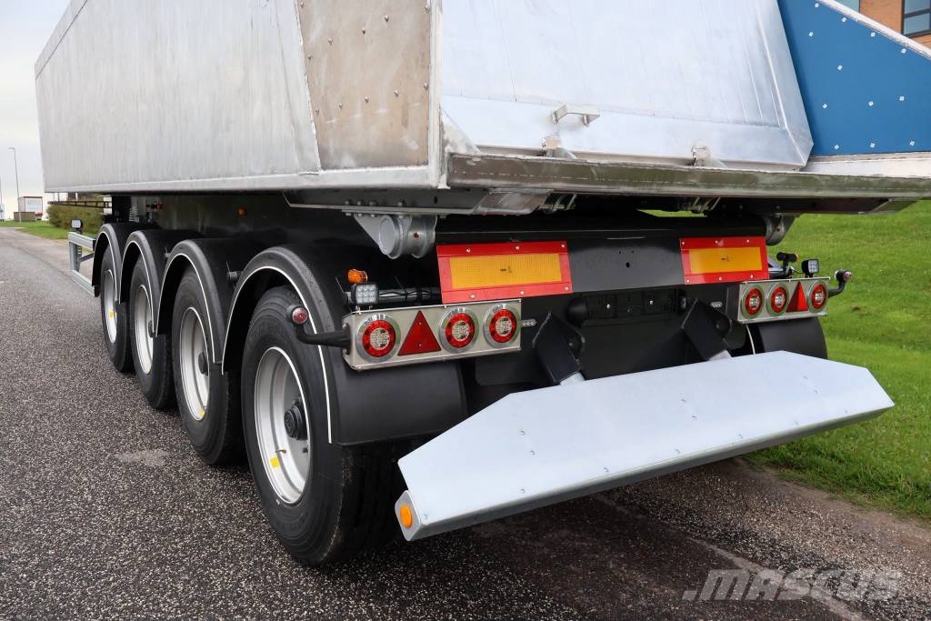 AMT TGL400 4 akslet letvægts tiptrailer Kallur-poolhaagised