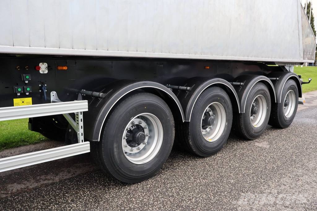 AMT TGL400 4 akslet letvægts tiptrailer Kallur-poolhaagised