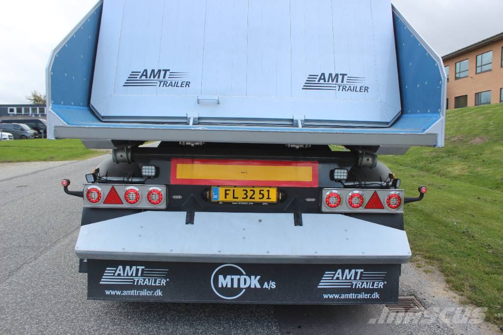 AMT TGL400 4 akslet letvægts tiptrailer نصف مقطورات قلابة