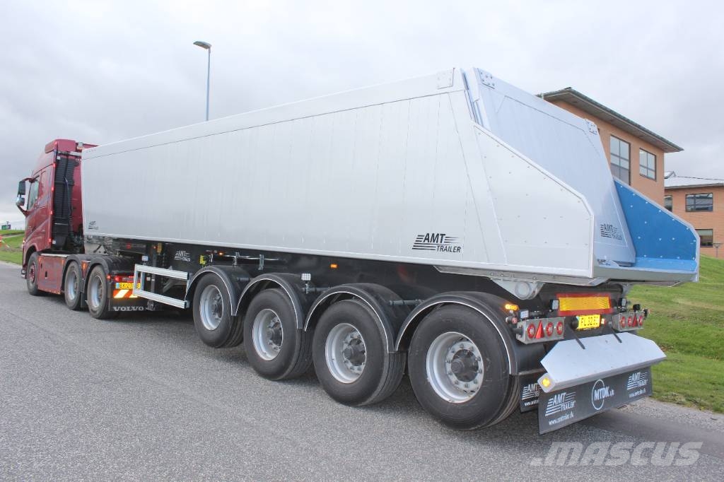 AMT TGL400 4 akslet letvægts tiptrailer نصف مقطورات قلابة
