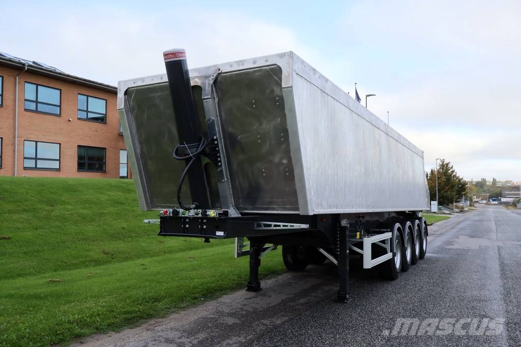 AMT TGL400 4 akslet letvægts tiptrailer Kallur-poolhaagised