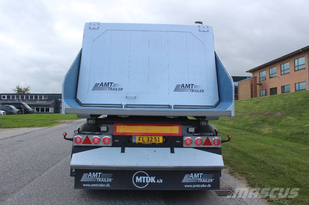 AMT TGL400 4 akslet letvægts tiptrailer نصف مقطورات قلابة