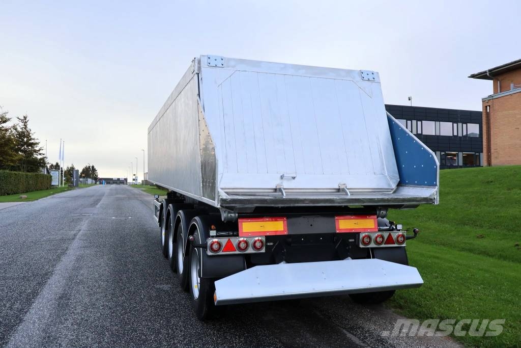 AMT TGL400 4 akslet letvægts tiptrailer Kallur-poolhaagised