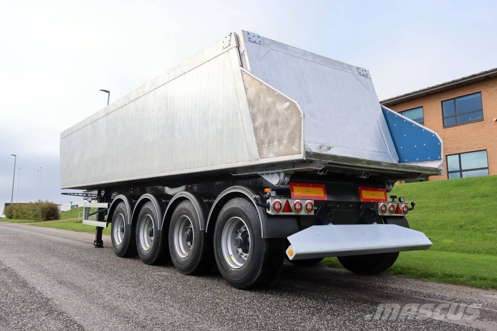 AMT TGL400 4 akslet letvægts tiptrailer Kallur-poolhaagised