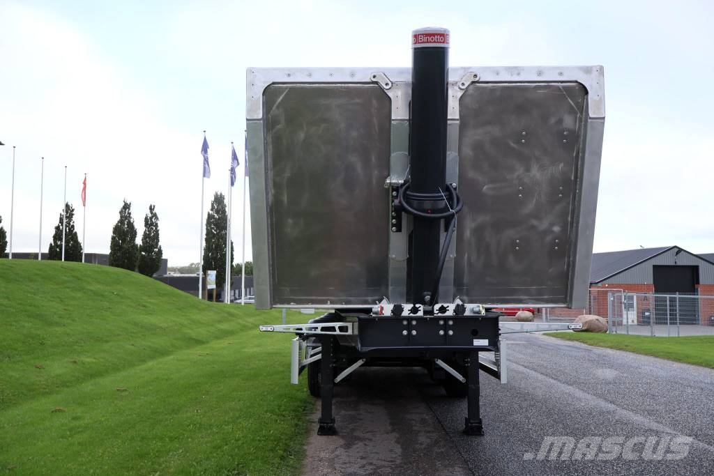 AMT TGL400 4 akslet letvægts tiptrailer Kallur-poolhaagised