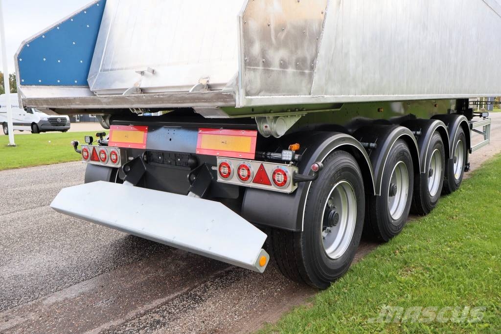 AMT TGL400 4 akslet letvægts tiptrailer Kallur-poolhaagised