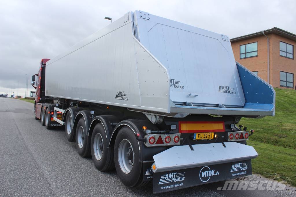 AMT TGL400 4 akslet letvægts tiptrailer نصف مقطورات قلابة
