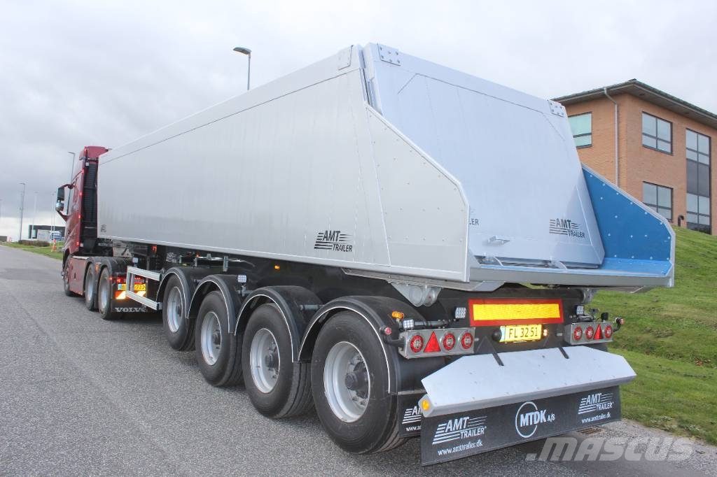 AMT TGL400 4 akslet letvægts tiptrailer نصف مقطورات قلابة