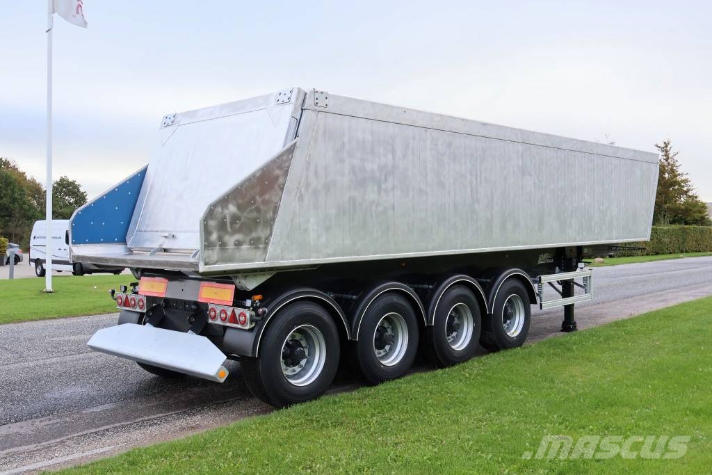 AMT TGL400 4 akslet letvægts tiptrailer Kallur-poolhaagised