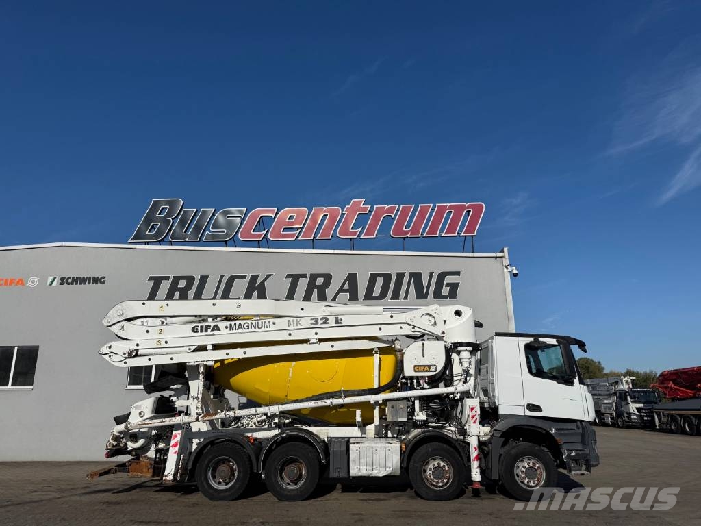 Mercedes-Benz Arocs 4143 CIFA MK 32L / 9 cbm / PB808 Kamionske črpalke za beton