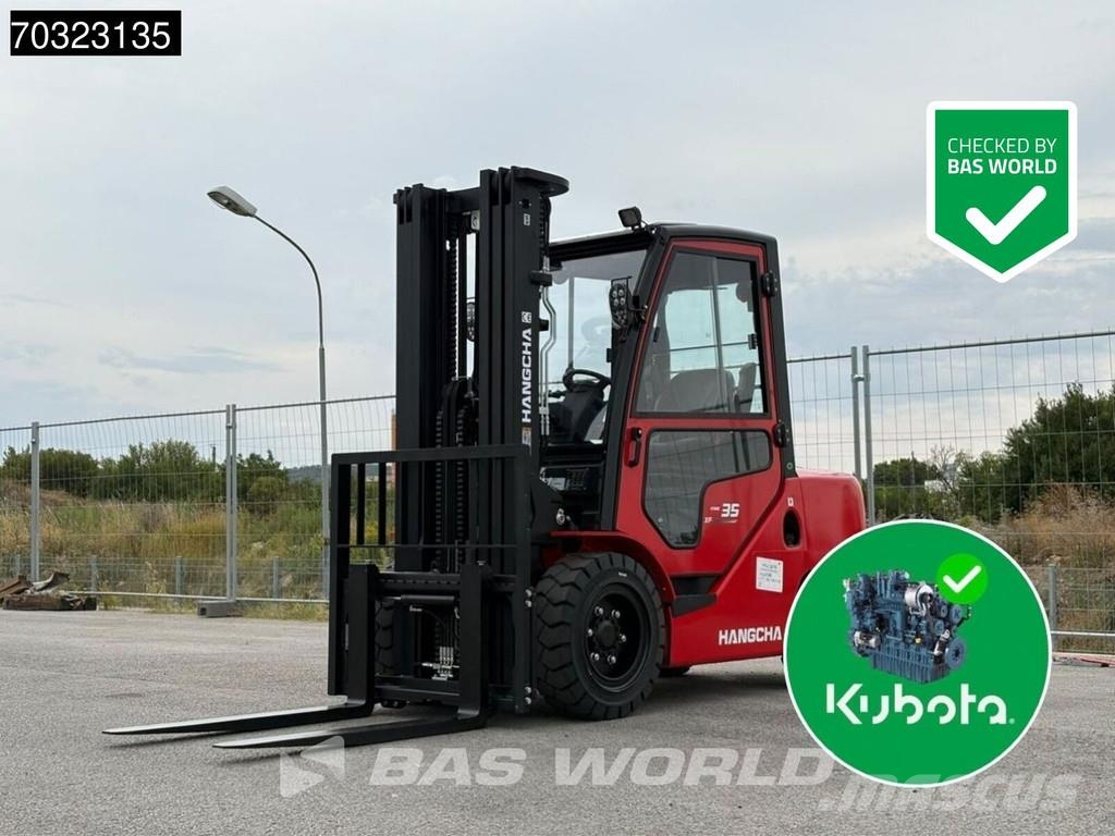 Hangcha CPCD35 HERSTELLERGARANTIE – KUBOTA-MOTOR – CE Carrelli elevatori diesel