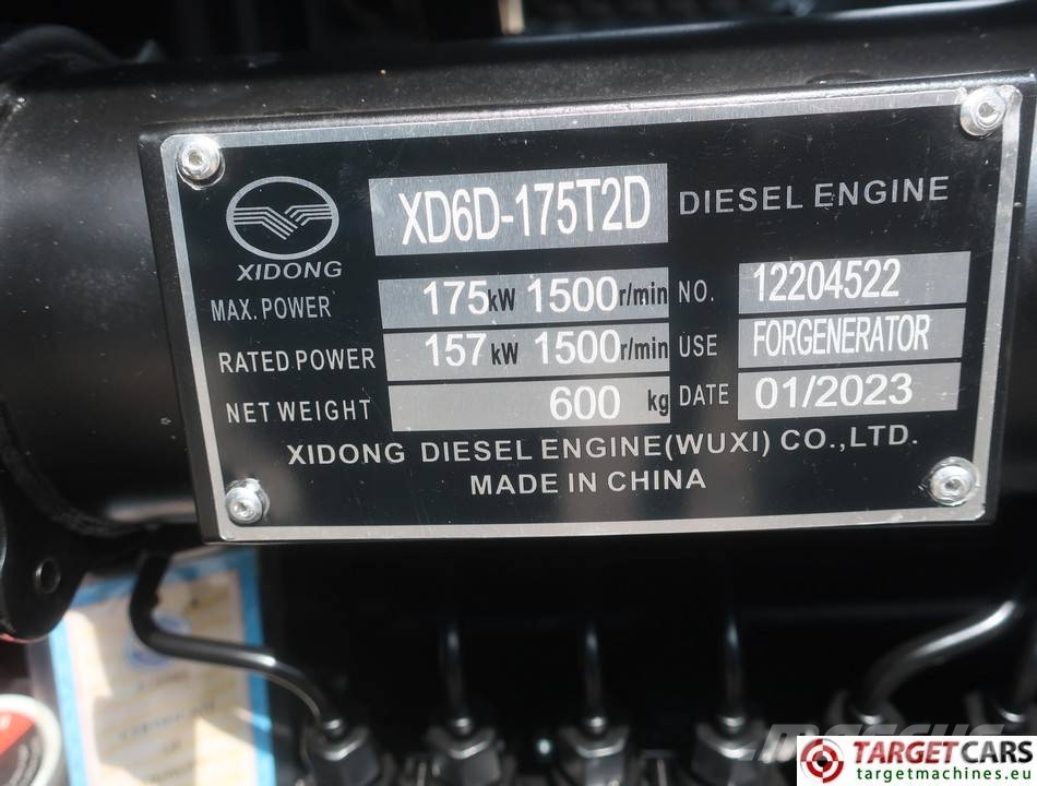 Xindong XDT-150KW Diesel Generator 187KVA 400/230V Diesel Generatoren