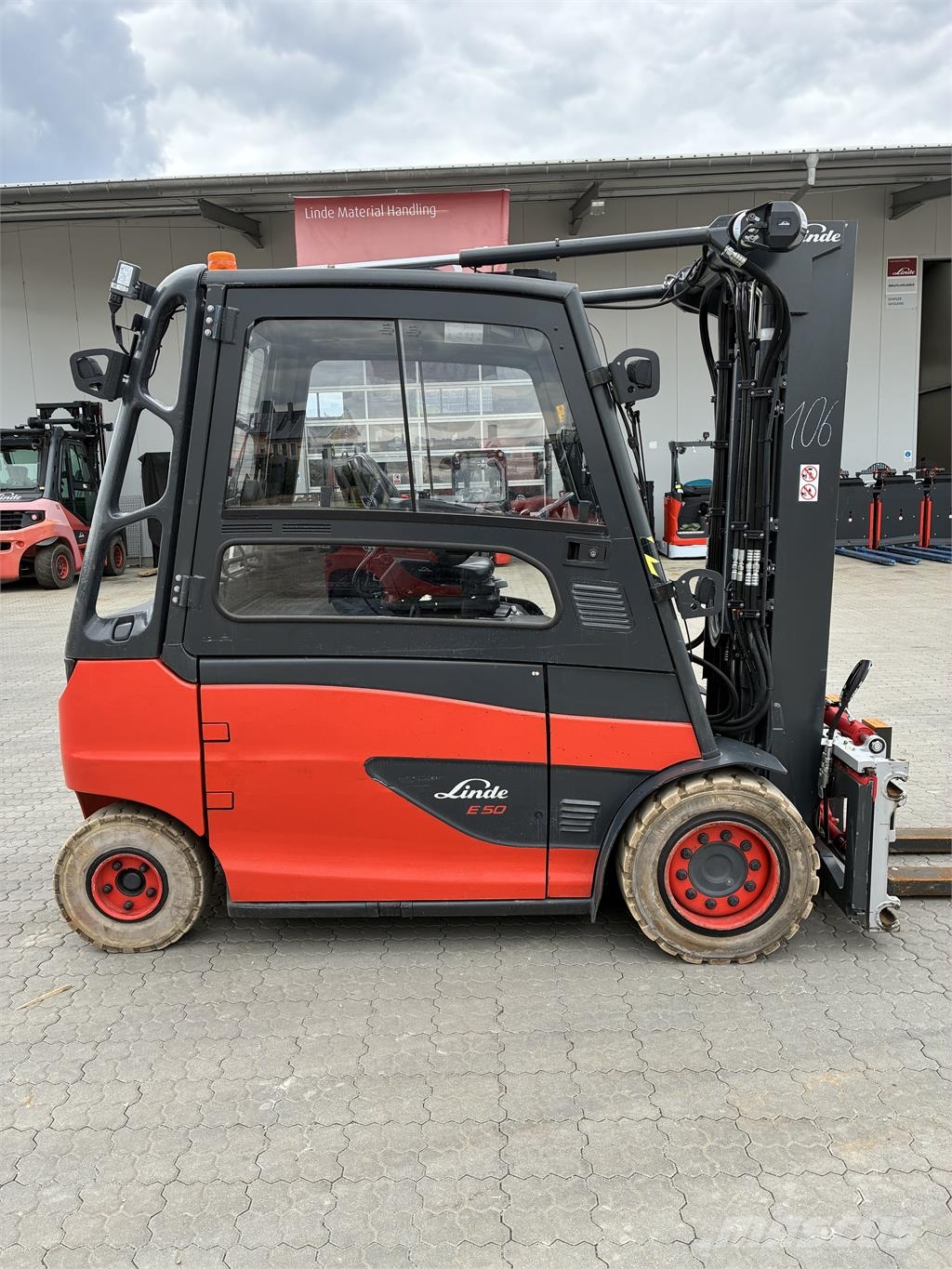 Linde E50/600HL Ηλεκτρικά περονοφόρα ανυψωτικά κλαρκ