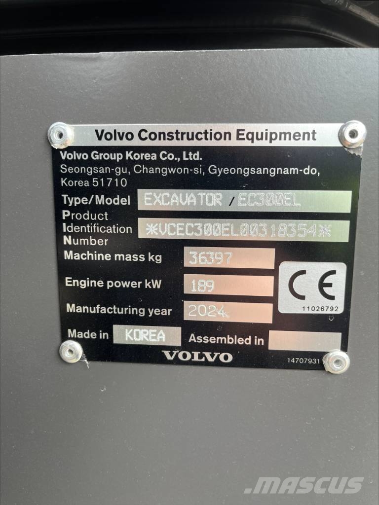 Volvo EC 300 EL Pelle sur chenilles
