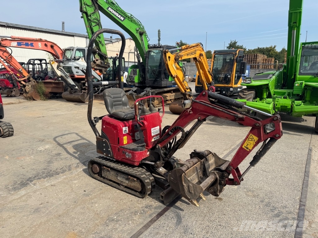 Yanmar SV08 (1E746) حفارات صغيرة أقل من 7 طن (حفارات صغيرة)
