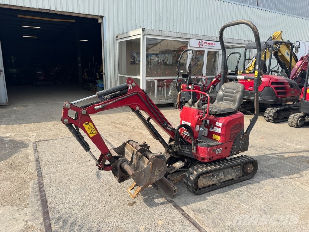 Yanmar SV08 (1E746) حفارات صغيرة أقل من 7 طن (حفارات صغيرة)
