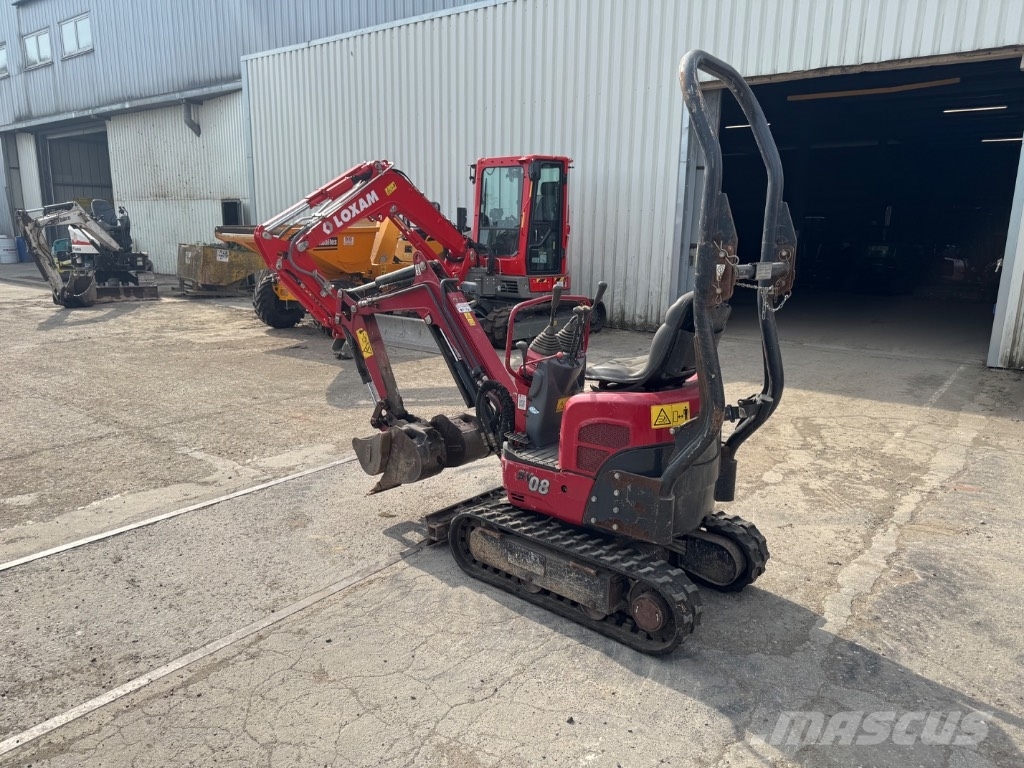 Yanmar SV08 (1E746) حفارات صغيرة أقل من 7 طن (حفارات صغيرة)