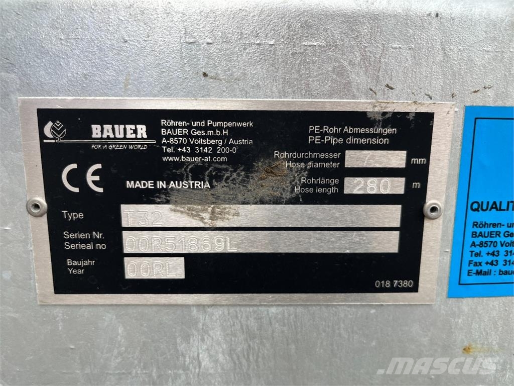 Bauer Rainstar T32 أنظمة الري