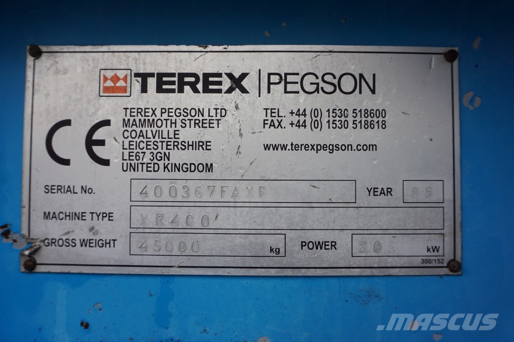 Terex Pegson XR 400 Crushers