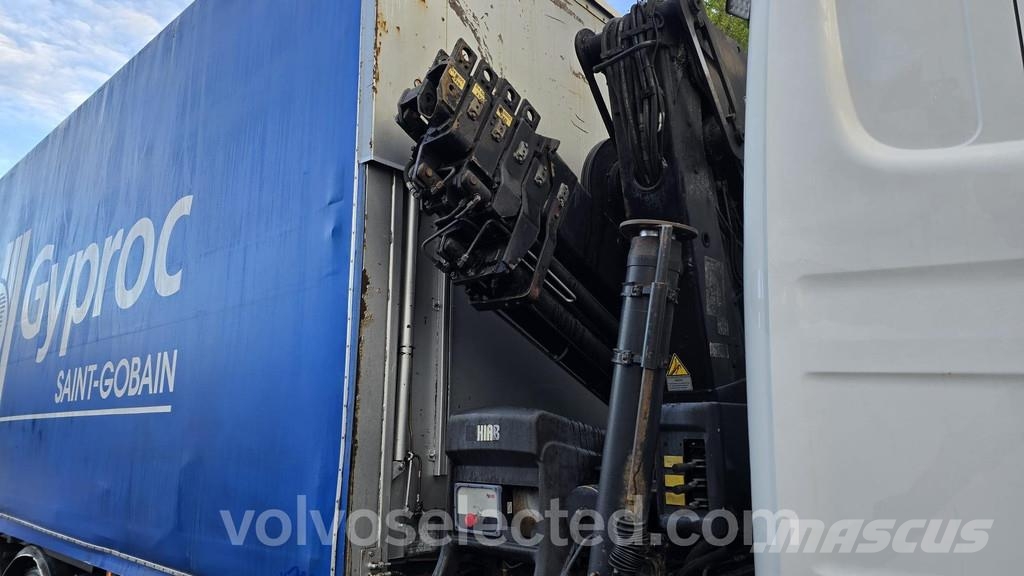 Scania R-serie R500 8x4 Kääntöpelli Nosturilla Vlakke laadvloer met kraan