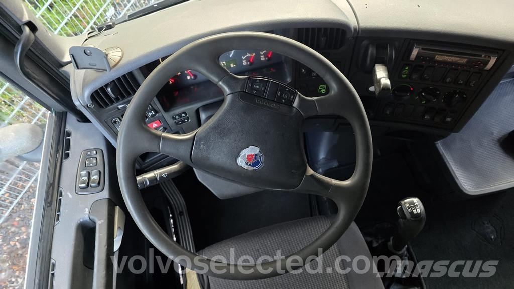 Scania R-serie R500 8x4 Kääntöpelli Nosturilla Vlakke laadvloer met kraan