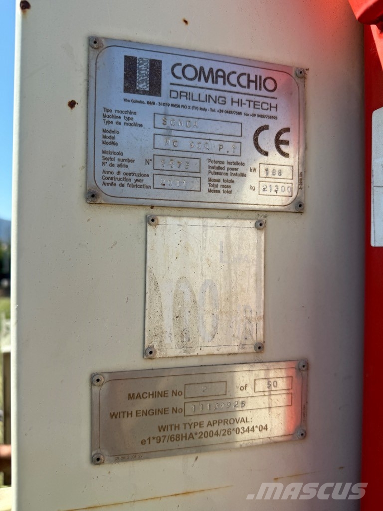 Comacchio MC 900 P1 Kuyu sondaj makinalari