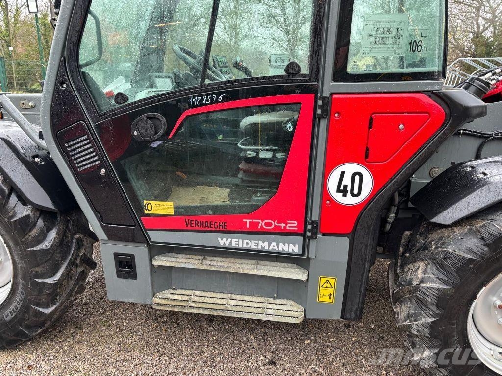 Weidemann T7042 Teleskopiniai krautuvai žemės ūkiui